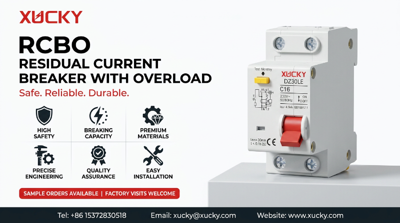 XUCKY definiert kompakte Sicherheit mit der brandneuen DZ30LE RCBO-Serie neu